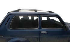 Lada Niva und Urban 1977- Dachreling Chrom Metallfüße Foto 1