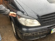 Mercedes Vito W639 2004-2014 Scheinwerferblenden gerade (2004-2010, 2 Stk, Kunststoff) Foto 15