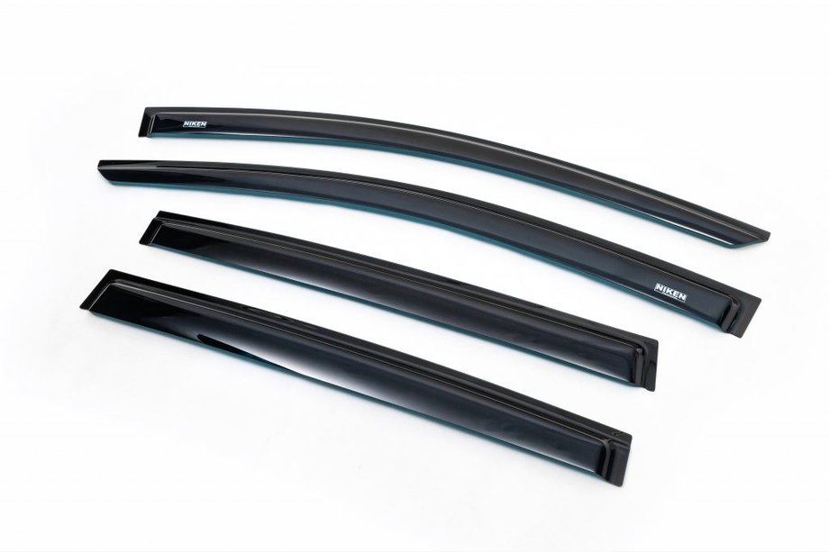 Chevrolet Aveo T300 2011-2020 Windabweiser (4 Stk, Niken) Schrägheck Image