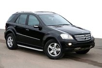 Mercedes ML W164 2005-2011 Seitenschweller Fullmond (2 Stk., Aluminium) Foto 3