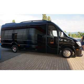 Edelstahl Radkappen Exklusiv V2 (2-teilige, 4 Stk) Mercedes Sprinter W906 2006–2018 Foto 2