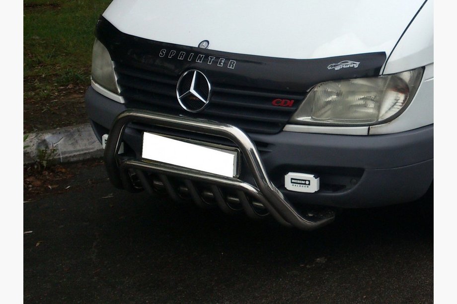 Mercedes Sprinter W901/902/903/904/905 1995–2006 Frontbügel WT002 (Edelstahl) 2000-2006 Foto 3