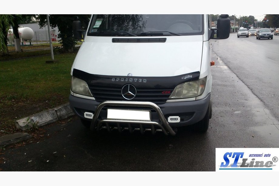 Mercedes Sprinter W901/902/903/904/905 1995–2006 Frontbügel WT002 (Edelstahl) 2000-2006 Foto 2
