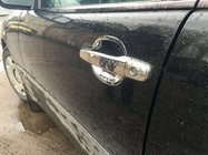Mercedes E-class W210 1995-2002 Chrom Unterlagen für Türgriffe (4 Stk) Polierter Edelstahl Foto 7