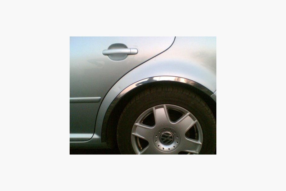 Volkswagen Bora 1998-2004 Radlaufleisten Edelstahl (4 Stk) Image