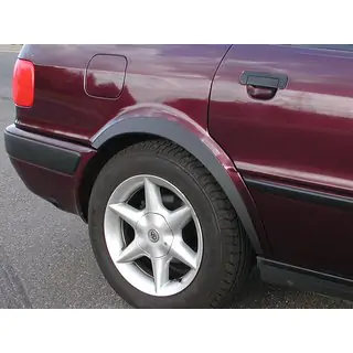 Radlaufverbreiterungen (1987-1991, 4 Stk., schwarz) Audi 80/90 1987-1996 Foto 1
