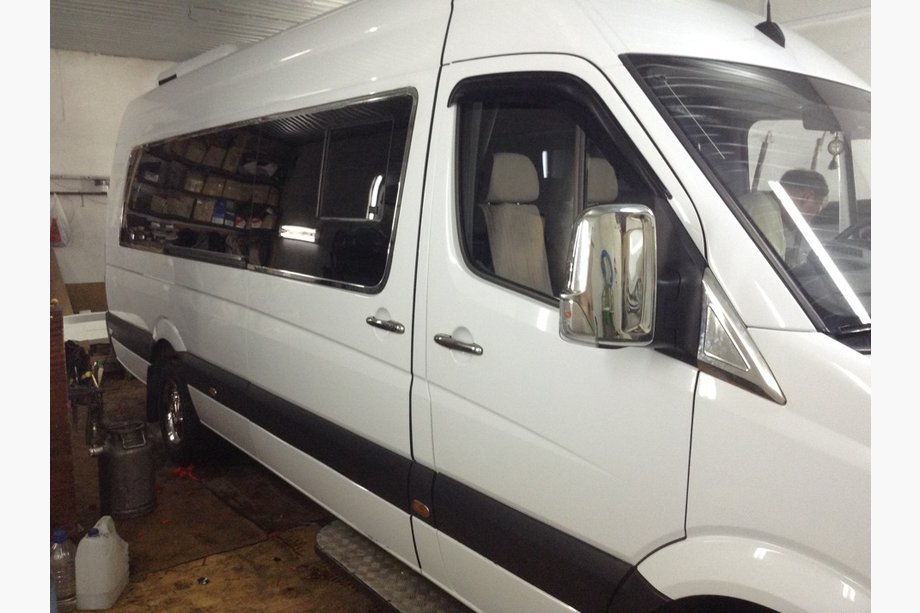 Mercedes Sprinter W906 2006–2018 Spiegelabdeckungen Chrom (2 Stk) Foto 14