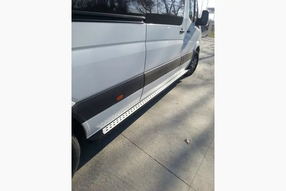 Volkswagen LT 1995-2006 Seitenschweller DOT-Line (2 Stk., Alu) Langer Radstand Foto 2