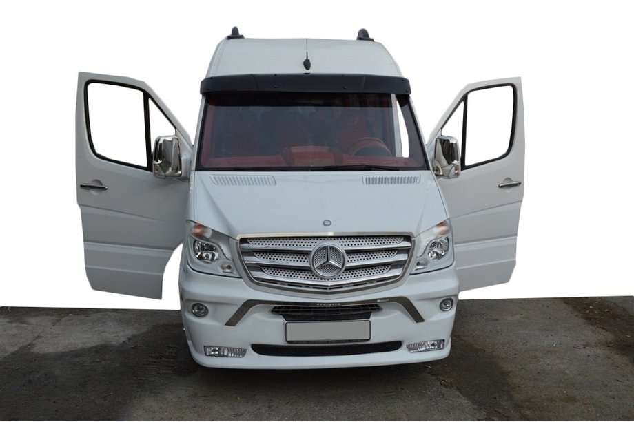 Mercedes Sprinter W906 2006–2018 Frontstoßstangenaufsatz ERA (2013↗) Foto 1