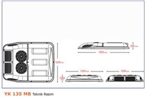 Volkswagen T5 Multivan 2003–2010 Dachklimaanlage 13.5 kW (Monoblock) Foto 3
