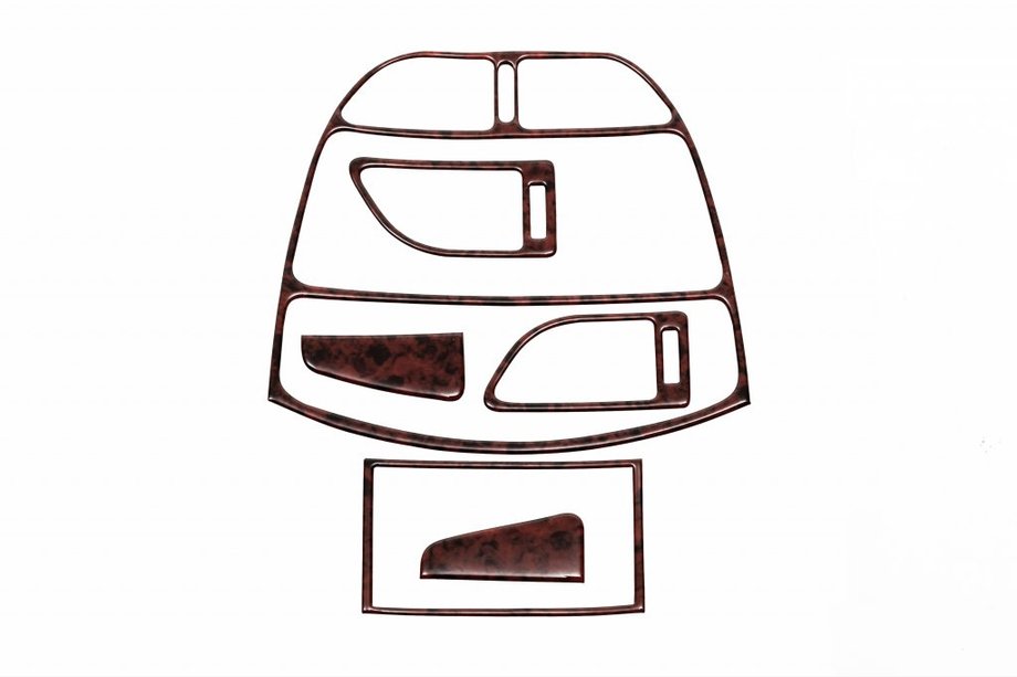 Chery Tiggo 1 2005-2016 Armaturenbrett Abdeckungen (kleines Set) Aluminium Image