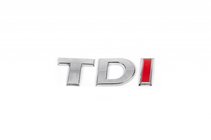 Volkswagen Golf 7/E-Golf 2012-2020 Schriftzug TDI (kursiv) Foto 1