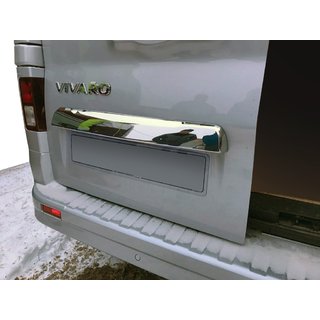 Chromleiste über dem Kennzeichen (Edelstahl) Opel Vivaro 2015-2019 Foto 1