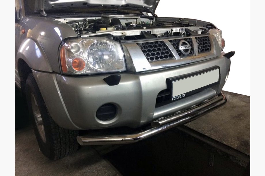 Nissan NP300 1999-2015 Frontschutzbügel ST014 (Edelstahl) Foto 1