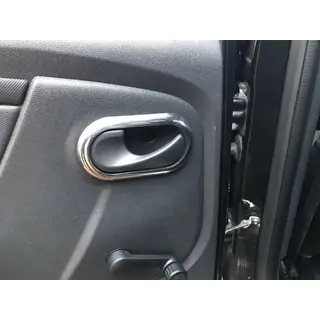 Abdeckungen für Innen-Türgriffe Carmos (4 Stk., Edelstahl) Renault Duster 2008–2017 Foto 3
