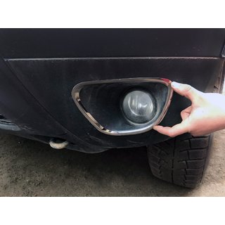 Abdeckungen für Nebelscheinwerfer 2008-2013 (2 Stk., Edelstahl) Renault Duster 2008–2017 Foto 1