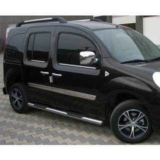 Seitliche Rohre BB002 (2 Stk., Edelstahl) Renault Kangoo 2008–2020 Foto 1