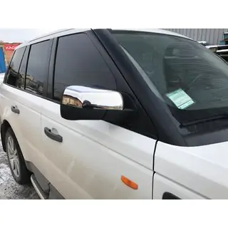 Spiegelabdeckungen (2 Stk, Edelstahl) Range Rover III L322 2002-2012 Foto 2