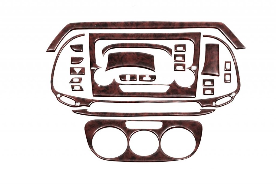 Fiat Doblo II 2010-2022 Armaturenbrett Abdeckungen (2015+) Image