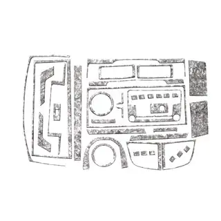 Armaturenbrett Abdeckungen (2015-2019) Volkswagen T6 2015-2024 Foto 2
