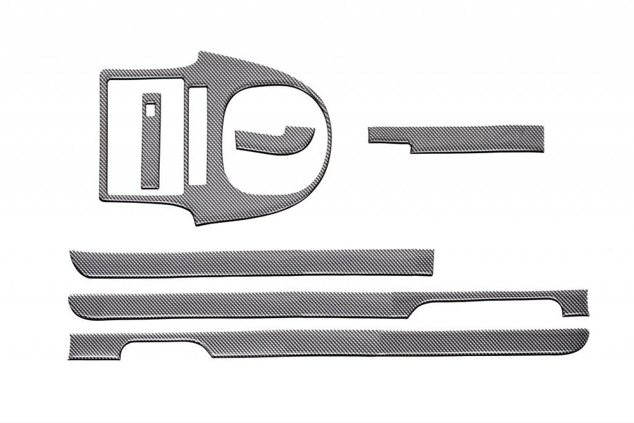Volkswagen Caddy 2004-2010 Armaturenbrett Abdeckungen (Ergänzung) Aluminium Image