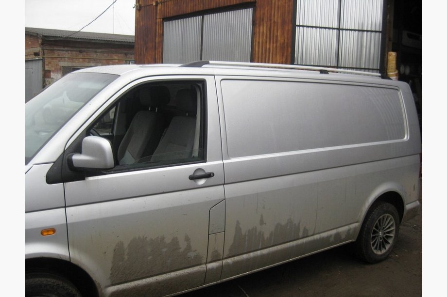 Volkswagen T5 Transporter 2003-2010 Dachreling Chrom Foto 2