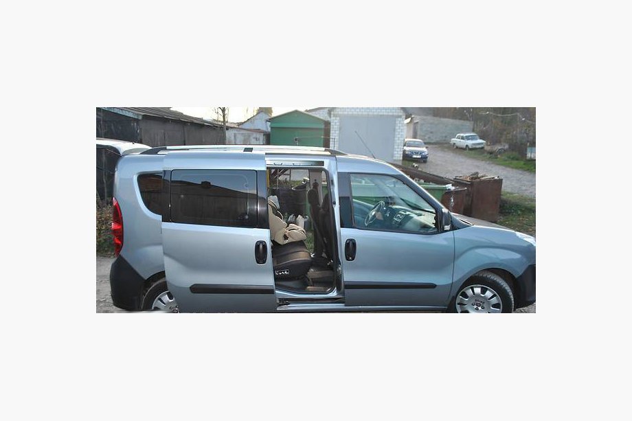 Fiat Doblo II 2010-2022 Dachreling Chrom Foto 7