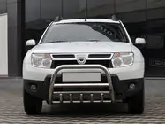 Dacia Duster 2008-2018 Frontbügel ohne Schriftzug QT006 (Edelstahl) Foto 1
