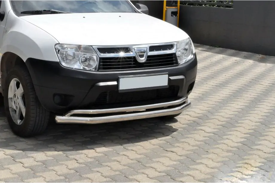 Dacia Duster 2008-2018 Frontschutzbügel ST017 (Edelstahl) Image