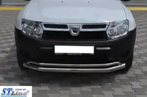 Dacia Duster 2008-2018 Frontschutzbügel ST017 (Edelstahl) Foto 5