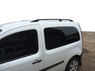 Renault Kangoo 2008–2020 Dachreling Schwarz Standardbasis, Kunststofffüße Foto 1