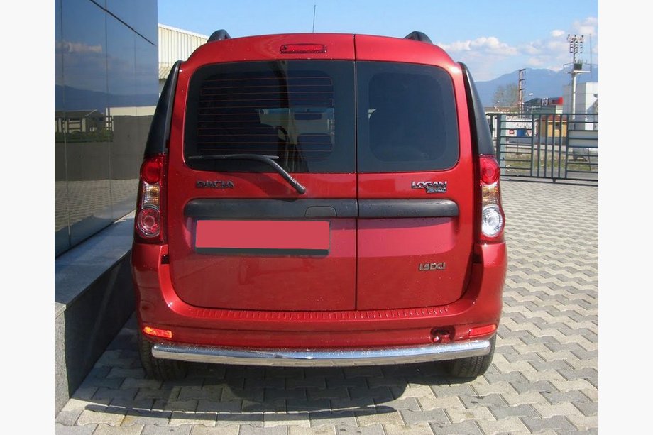 Dacia Logan MCV 2004-2014 Heckbügel (Edelstahl) Image
