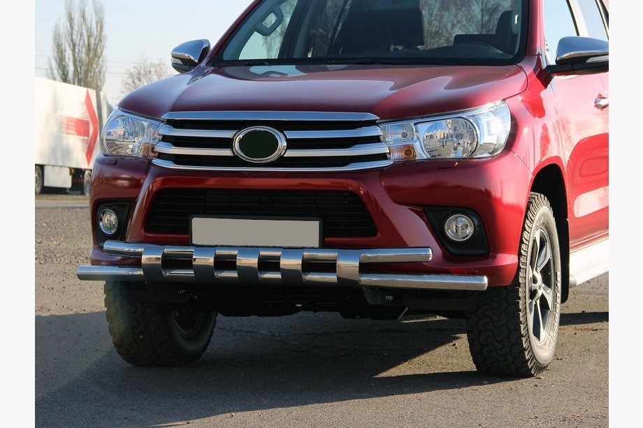 Toyota Hilux 2015- Frontschutzbügel ST015 (Edelstahl) Foto 1