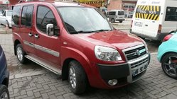 Fiat Doblo I 2005-2010 Türleisten Breites Modell (4 Stk, Edelstahl) Carmos - Türkischer Edelstahl Foto 4