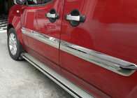 Fiat Doblo I 2005-2010 Türleisten Breites Modell (4 Stk, Edelstahl) Carmos - Türkischer Edelstahl Foto 3