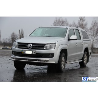 Frontschutzbügel ST018-2 (Edelstahl) Volkswagen Amarok 2010-2022 Foto 3