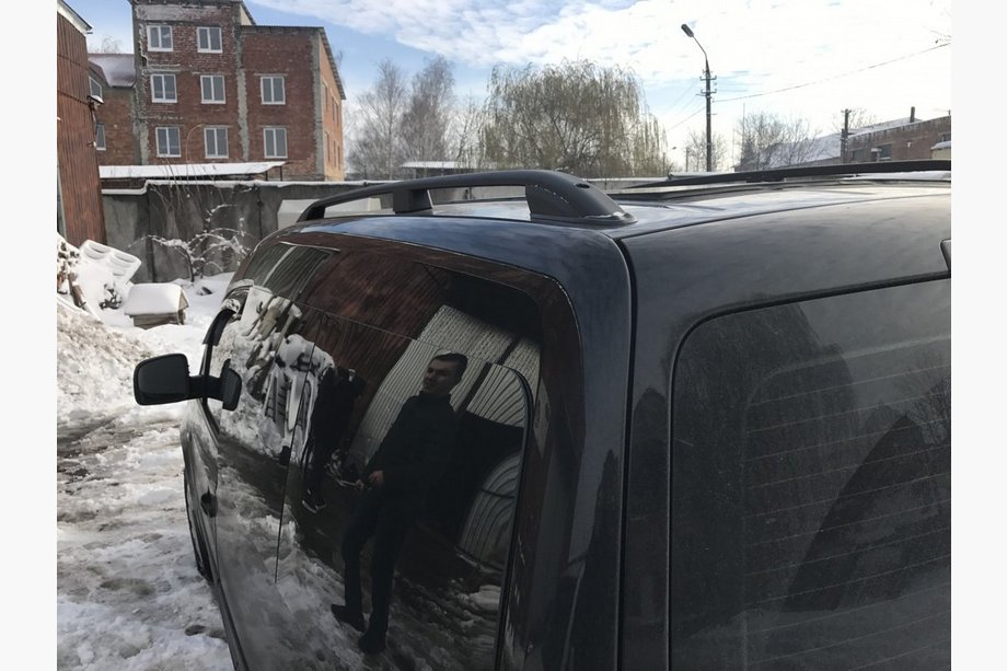 Volkswagen Caddy 2015-2020 Dachreling Skyport BLACK Maxi Basis Foto 4