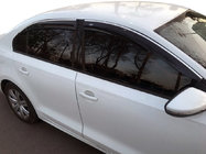 Volkswagen Jetta 2011-2018 Windabweiser mit Chromleiste (4 Stk, Niken) Foto 1
