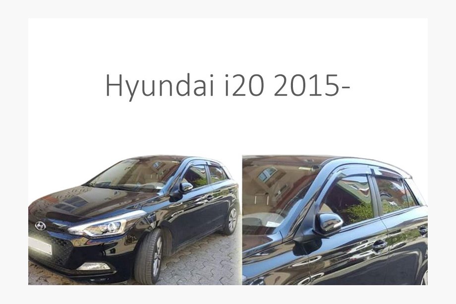 Hyundai I-20 2014-2020 Windabweiser (4 Stk, Perflex) Image