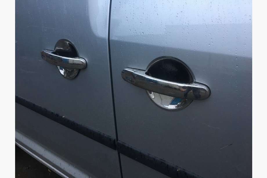 Volkswagen Caddy 2010-2015 Edelstahl Türgriffblenden 4 Stück. OmsaLine - Italienischer Edelstahl Foto 4
