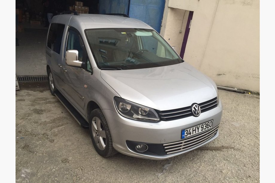 Volkswagen Caddy 2015-2020 Spiegelabdeckungen Variante 1 (2 Stk) Chrom Kunststoff Foto 3