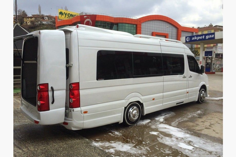 Volkswagen Crafter 2006-2016 Dachträger (grundiert zum Lackieren) Foto 13