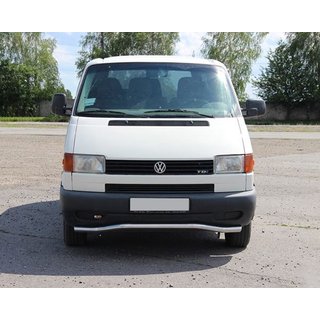 Unterer Einzelrohrschutz Welle ST007 (Edelstahl) Volkswagen T4 Caravelle/Multivan 1990–2003 Foto 1