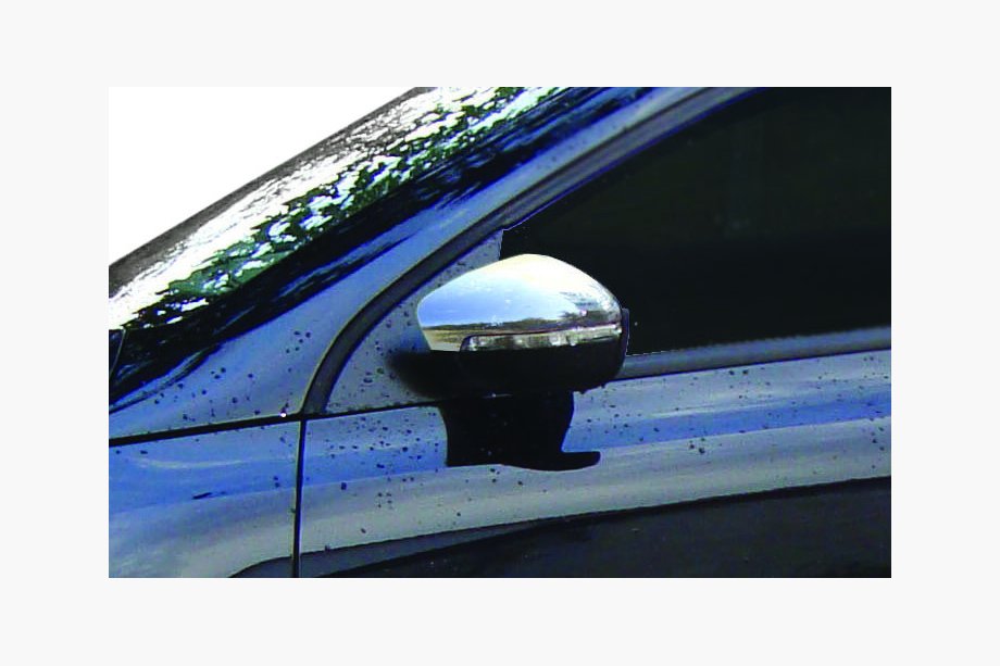 Volkswagen Scirocco 2008-2017 Spiegelabdeckungen (2 Stk., Edelstahl) OmsaLine - Italienischer Edelstahl Image