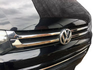 Volkswagen T5 2010-2015 Chrom Kühlergrill Abdeckungen geteilt (Carmos, 4 Stk, Edelstahl) Foto 1