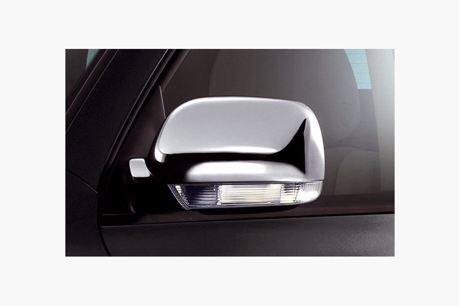Volkswagen Touareg 2002–2010 Spiegelabdeckungen 2003-2007 (2 Stk., Edelstahl) OmsaLine - Italienischer Edelstahl Foto 3