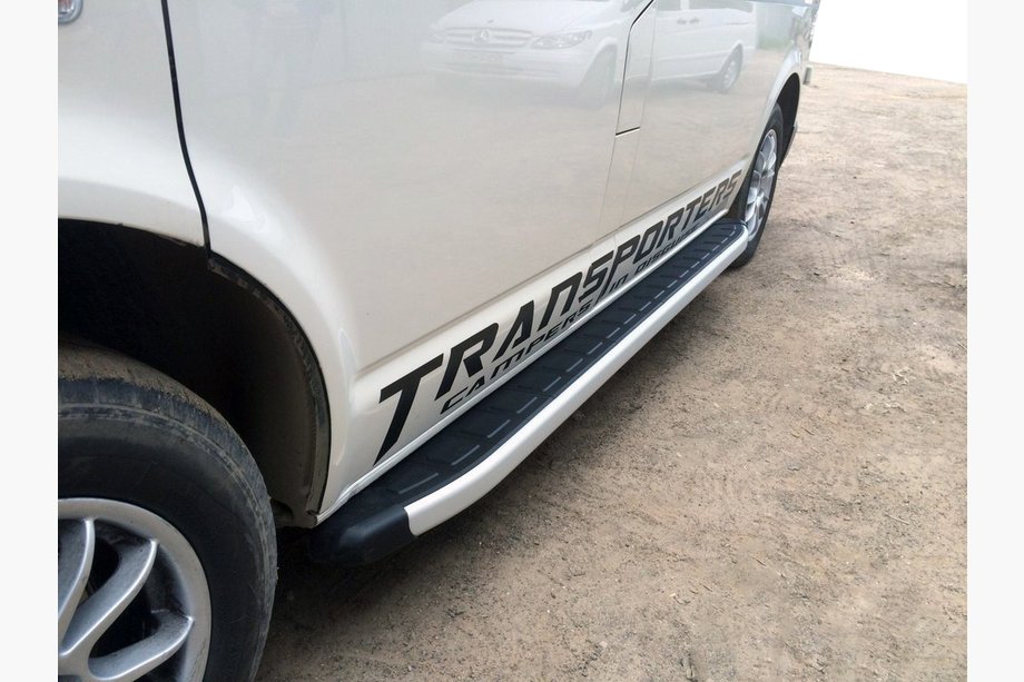 Volkswagen T6 2015-2024 Seitenschweller Fullmond (2 Stk., Aluminium) Image