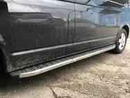 Volkswagen T5 Multivan 2003–2010 Trittbretter BlackLine (2 Stk, Aluminium) Foto 1