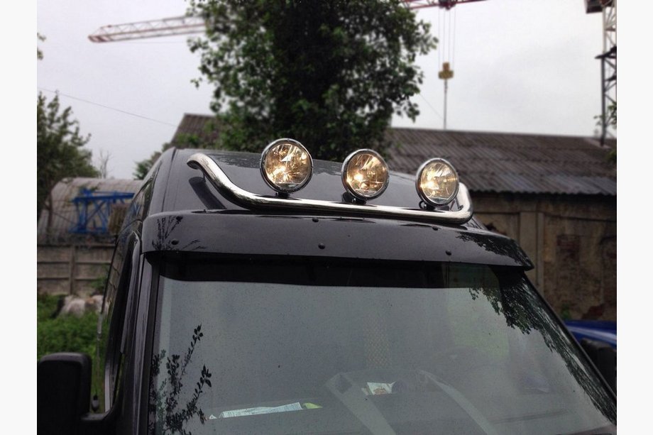 Mercedes Sprinter W901/902/903/904/905 1995–2006 Frontbügel oben (Edelstahl) Image