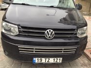 Volkswagen T5 2010-2015 Edelstahl Stoßstange Grill Einsatz Foto 1